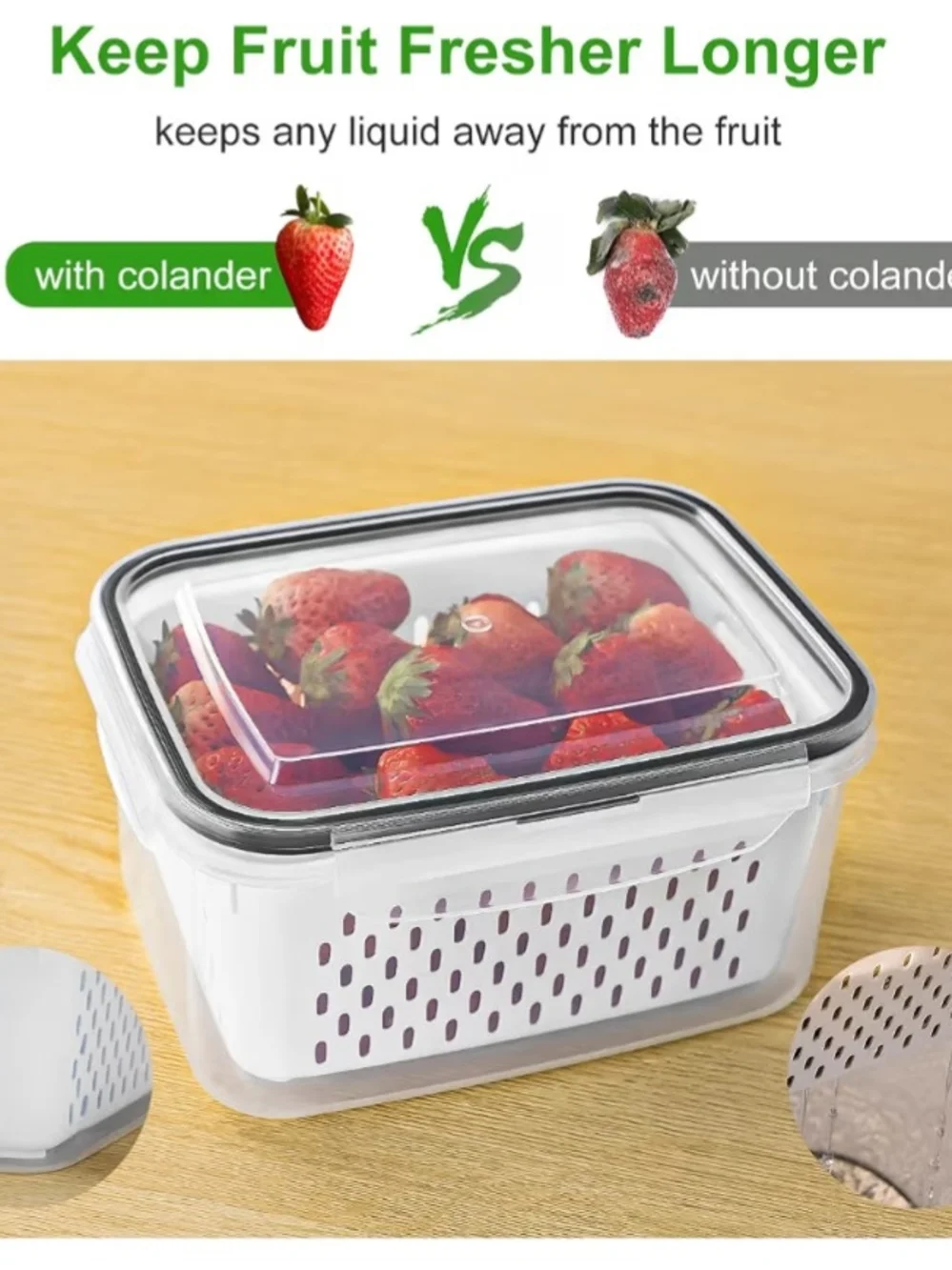 Airtight White Food Storage Containers with Clear Lids 15 Piece Set NIB
